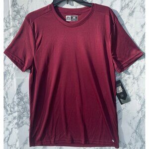 RBX Performance Mens Size M Short-Sleeve Athletic Shirt  Maroon